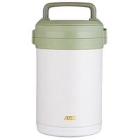 爱仕达保温饭盒304不锈钢大容量女上班族学生带饭一人食便携超长内分层  三层保温饭盒