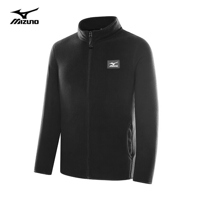 Mizuno 美津浓 春秋户外保暖防风抓绒夹克（多色任选 五折爆款）