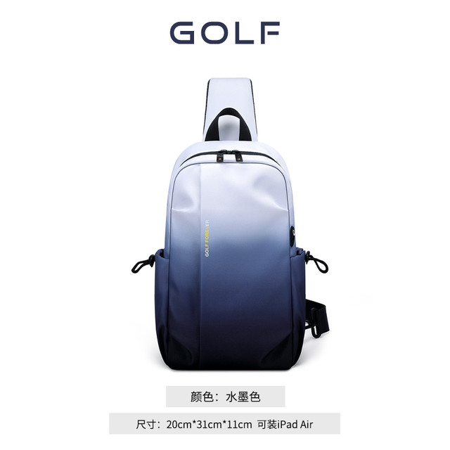 GOLF 高尔夫 男包休闲百搭单肩包钱包公文包斜挎包大容量手提包
