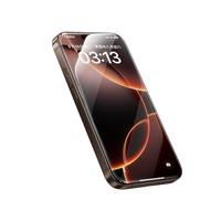 闪魔【3D热弯膜丨0.18mm超薄】适用苹果16ProMax钢化膜iPhone16promax手机膜一体防尘无尘仓高清膜