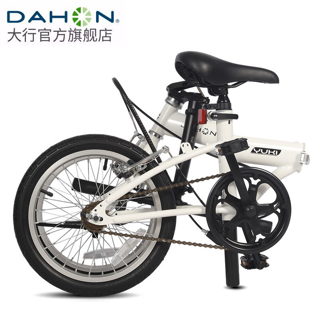 DAHON 大行 YUKI 折叠自行车 KT610 丽面白 16英寸 单速