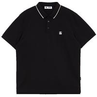 JACK&JONES 凉感面料 刺绣翻领 Polo衫 白色 M