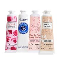 L'OCCITANE 欧舒丹 润手系列花萃“手”选香氛滋润护手霜礼盒装 (乳木果30ml+玫瑰30ml+樱花30ml+橙花30ml)