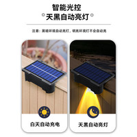 2025太阳能围墙灯户外庭院洗墙射灯院子花园阳台氛围布置壁灯