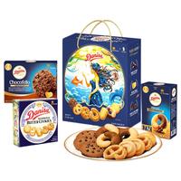 皇冠(danisa)丹麦曲奇饼干礼盒462g休闲零食囤货中秋团圆送 欧式礼盒462g