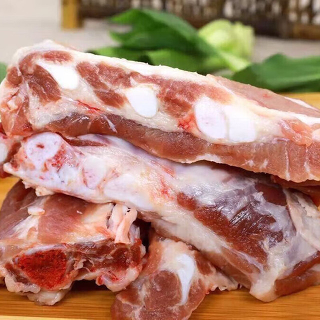 白荡里 黑猪肋排边软骨条4斤