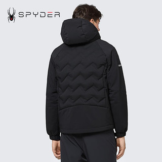 SPYDER 21CF225M 立体水纹保暖 尘灰色 S码 男子羽绒服