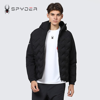 SPYDER 21CF225M 立体水纹保暖 尘灰色 S码 男子羽绒服