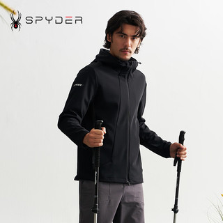 SPYDER 24EF103M MOUNTAIN LIFE 户外运动夹克 深灰色 S