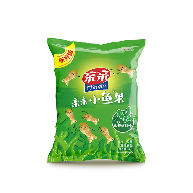亲亲 小鱼果和风海苔味（任选6包）