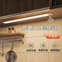 松潮 人体感应灯 磁吸充电 40cm 银色