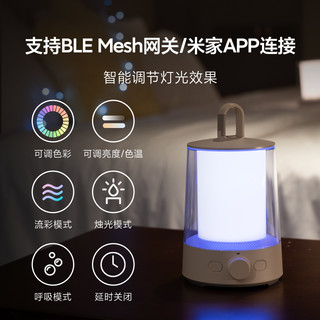 MIJIA米家多功能分体灯LED照明床头灯氛围灯小夜灯手电筒露营灯户外灯