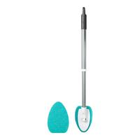 3M思高浴室刷浴缸刷玻璃刷可替换头伸缩杆刷具清洁瓷砖地板刷cbg 伸缩长柄百洁刷（1柄+2头）