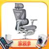 护童 人体工学电脑椅 E1pro-暮色灰 气压升降 带旋转扶手