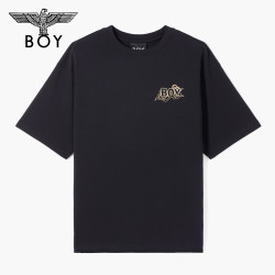 BOY LONDON 25春夏黑金老鹰针织短袖T恤N01826 黑色 XS