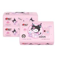 心相印抽纸酷洛米联名款随身装小包无香餐巾纸加厚大尺寸擦拭纸面巾纸 4层 20抽*3包