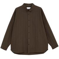 JACK&JONES 秋男士长袖衬衫翻领宽松含棉固定尖领衬衫男装上衣