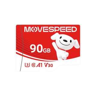 移速（MOVE SPEED）JOY联名款 90GB TF（MicroSD）存储卡 U3 V30 手机平板高速内存卡行车记录仪监控摄像头游戏机 京东JOY联名款【高速兼容-红卡】