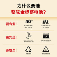 骆驼L2-400金标蓄电池汽车电瓶适配大众朗逸速腾迈腾英朗