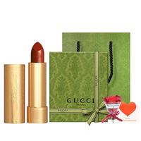  GUCCI/古驰 绒雾哑光 口红套装  505#焦糖红栗