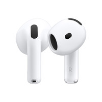苹果 Apple AirPods 4 无线耳机MXP63CH/A- 搭配USB-C充电盒 (白色)