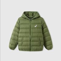ASICS 亚瑟士 男女童三防轻量高清洁117.3g高充绒羽绒服  最大175可穿！