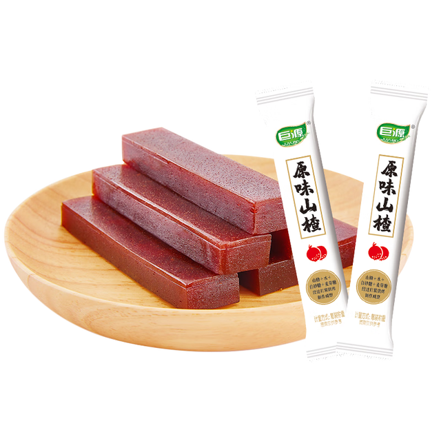 有券的上：巨源 原味无添加山楂条 400g/袋