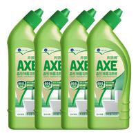 斧头牌洁厕液 马桶清洁 除菌除垢去异味 松木清香不刺激 家庭组合装 4瓶
