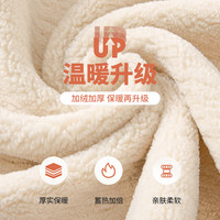 one more羊羔毛棉服女秋冬季2025年小个子棉袄加厚夹棉外套Y