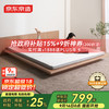 京东京造 可折叠床垫 1.8×2米 94%乳胶天然黄麻植物弹簧