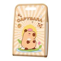 移动端、京东百亿补贴：离草 试卷收纳袋文件袋文件夹试卷夹卷子收纳袋风琴包分类收纳册 卡皮巴拉