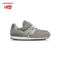 new balance 童鞋小中童0-7岁经典拼接透气舒适防滑休闲软底跑步运动鞋996 灰色996GR3 33.5 （脚长20cm）