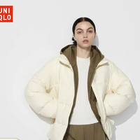 UNIQLO 优衣库 羽绒茄克/科技保暖外套云感羽绒 469901 01 乳白色 XL /165/92A
