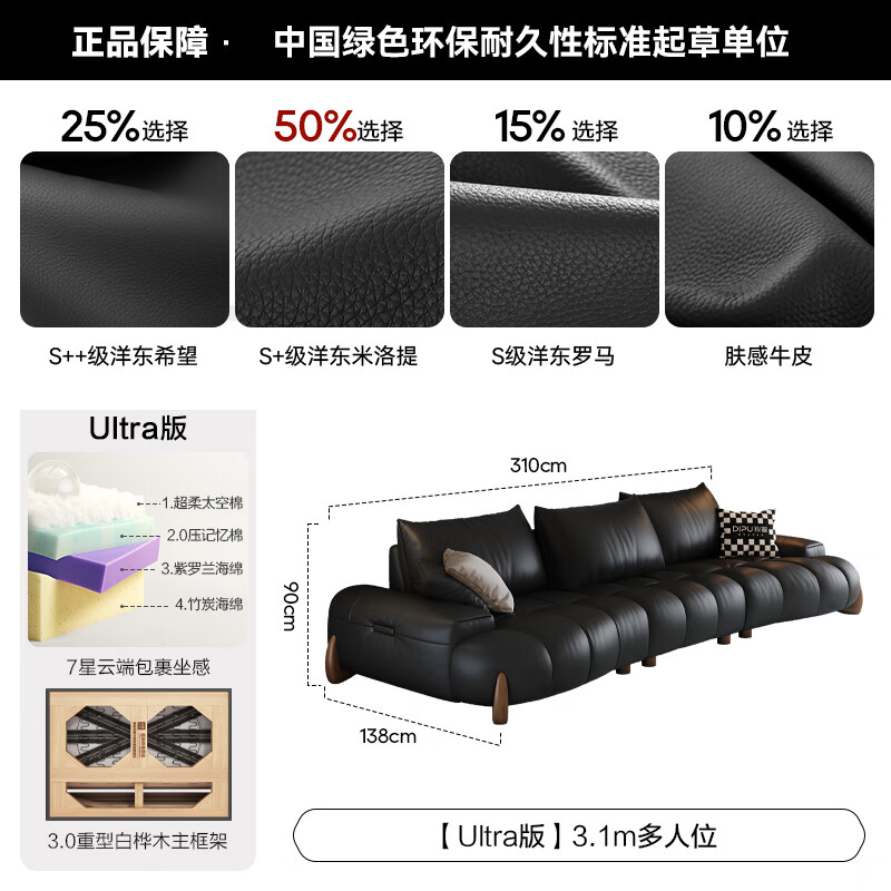 3.1m：Ultra版3.0重型桦木框架