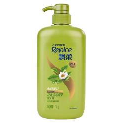 飘柔 日常护理绿茶双效去油型洗发水 1kg
