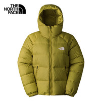 THE NORTH FACE 羽绒服女户外保暖高蓬鹅绒7QVV 绿色/ECJ S