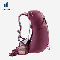 多特（Deuter）登山包 萤火虫户外出行双肩背包 徒步运动旅行男女轻便旅游探险包 灰玫瑰色-21SL 终身维修，自带防雨罩