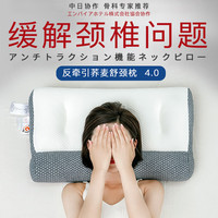 环鼎 日本牵引颈椎枕头枕芯护睡眠荞麦皮枕颈椎枕成人枕1.9kg