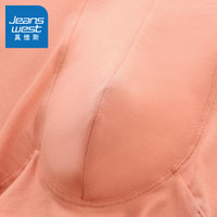 真维斯男士内裤纯棉男生平角裤运动裤衩男式四角裤短裤头大码 粉色+橙色+紫色+绿色4条装 4XL 150-170斤