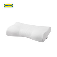 宜家 IKEA 海多斯夫莱家用枕头人体工学枕芯护颈椎助睡眠乳胶枕