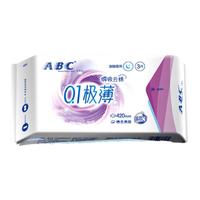 ABC 瞬吸云棉 卫生巾 42cm*3片 420mm