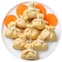 338甄选北海鱼籽福袋 海鲜福袋 清香腐皮 麻辣烫火锅伴侣关东煮肉丸 8个200g/包 三包组合装（共600g）