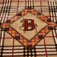 南极人双层毛毯被子冬天加厚款拉舍尔盖毯冬季10婚庆保暖盖毯宿舍绒毯子 CC-802 格子 150*200cm约5斤