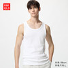 UNIQLO 优衣库 男装/男女同款百变T罗纹背心内搭打底衫T恤内衣475359 475359/00白色 M /170/92A