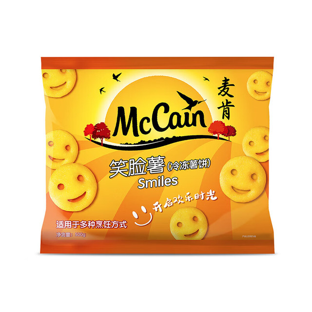 麦肯 McCain 笑脸薯饼 500g