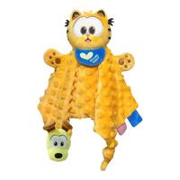 飞利浦新安怡(AVENT)婴儿安抚巾口水巾宝宝睡眠0-1岁玩偶安抚玩具哄睡娃娃 加菲猫-安抚玩偶