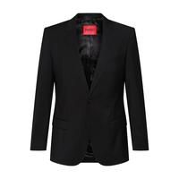 BOSS 【100%羊毛】弹力轻奢婚礼新郎伴郎修身男士西装外套休闲西服男