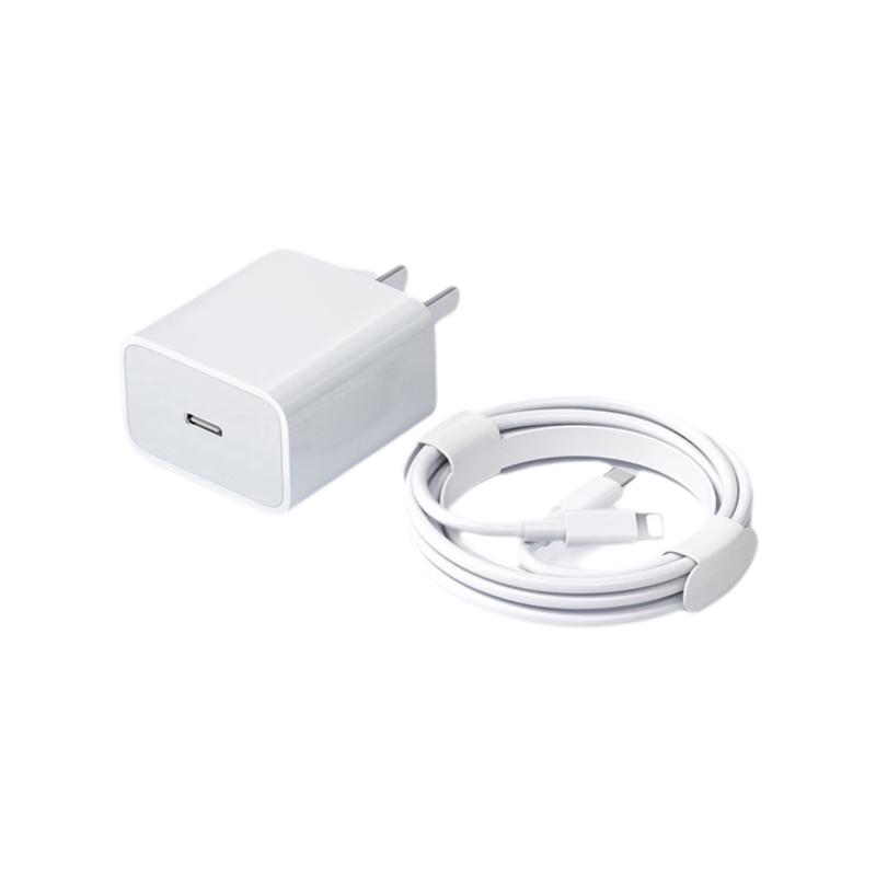  今典 快充 苹果充电器套装+PD线  单Type-C口 线充套装 30W