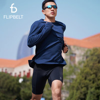 Flipbelt飞比特轻压缩腰包男士 袋鼠裤2.0 竞赛短裤半弹运动跑步马拉松 24款夏日橙（袋鼠裤2.0） S