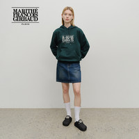 MARITHE经典LOGO多色连帽减龄卫衣 休闲风纯棉男女薄款女2025年秋